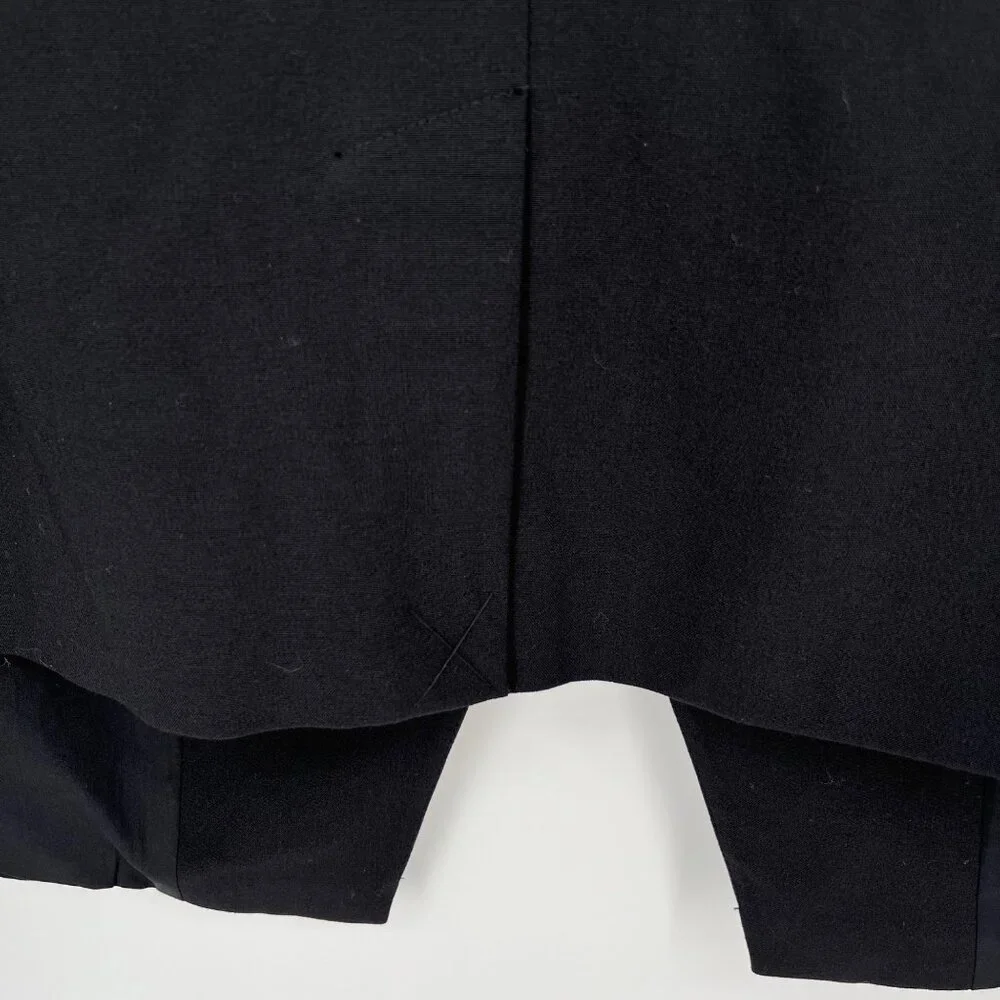 Lane Bryant Womens Business Blazer Size 26 Black Lace Collar Snap Stretch NWT - Picture 4 of 16